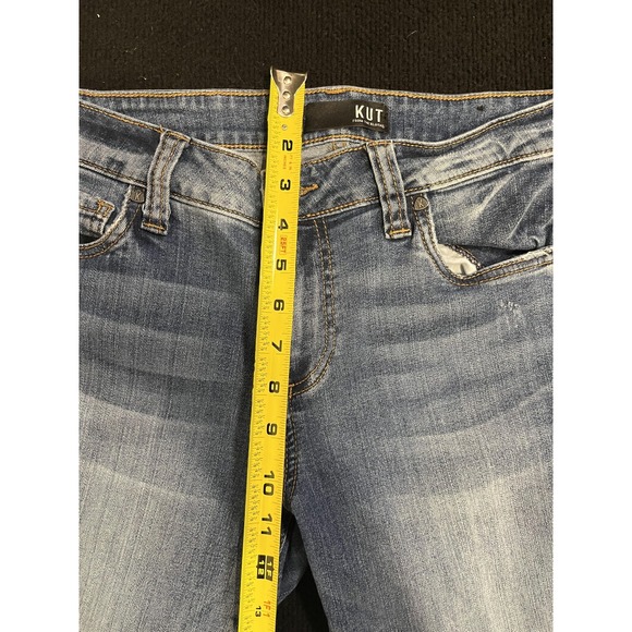 Kut From The Kloth Jeans Womens‎ 6 Connie Ankle Skinny Frayed Hem Denim - Picture 12 of 15